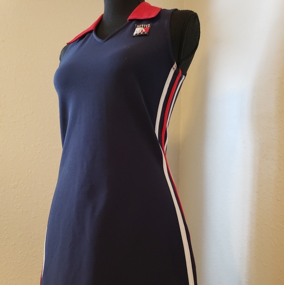 Pretty Girl Cute Red White and Blue Dress - Picture 5 of 8